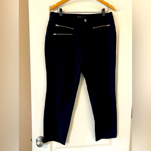 INC International Concepts Black Stretchy Dress Pants Women’s Size 12 - Picture 1 of 12